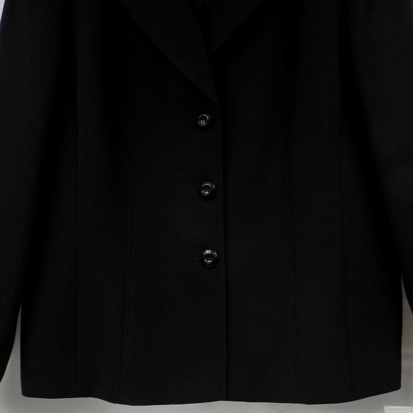 Le Suit Black Suit Jacket Size 18 NWT 1 Piece Suit BLAZER ONLY NEW - Picture 2 of 11